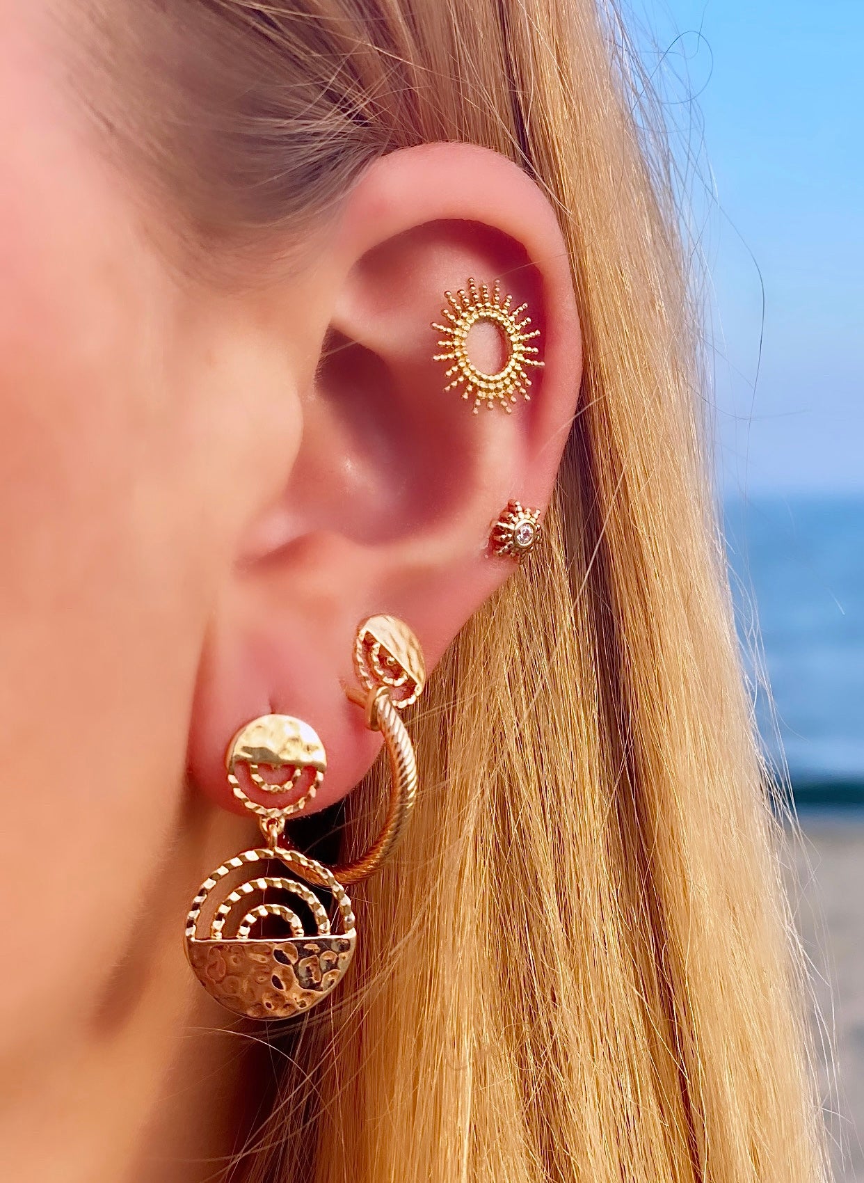 Boucles d'oreilles Amalfi or