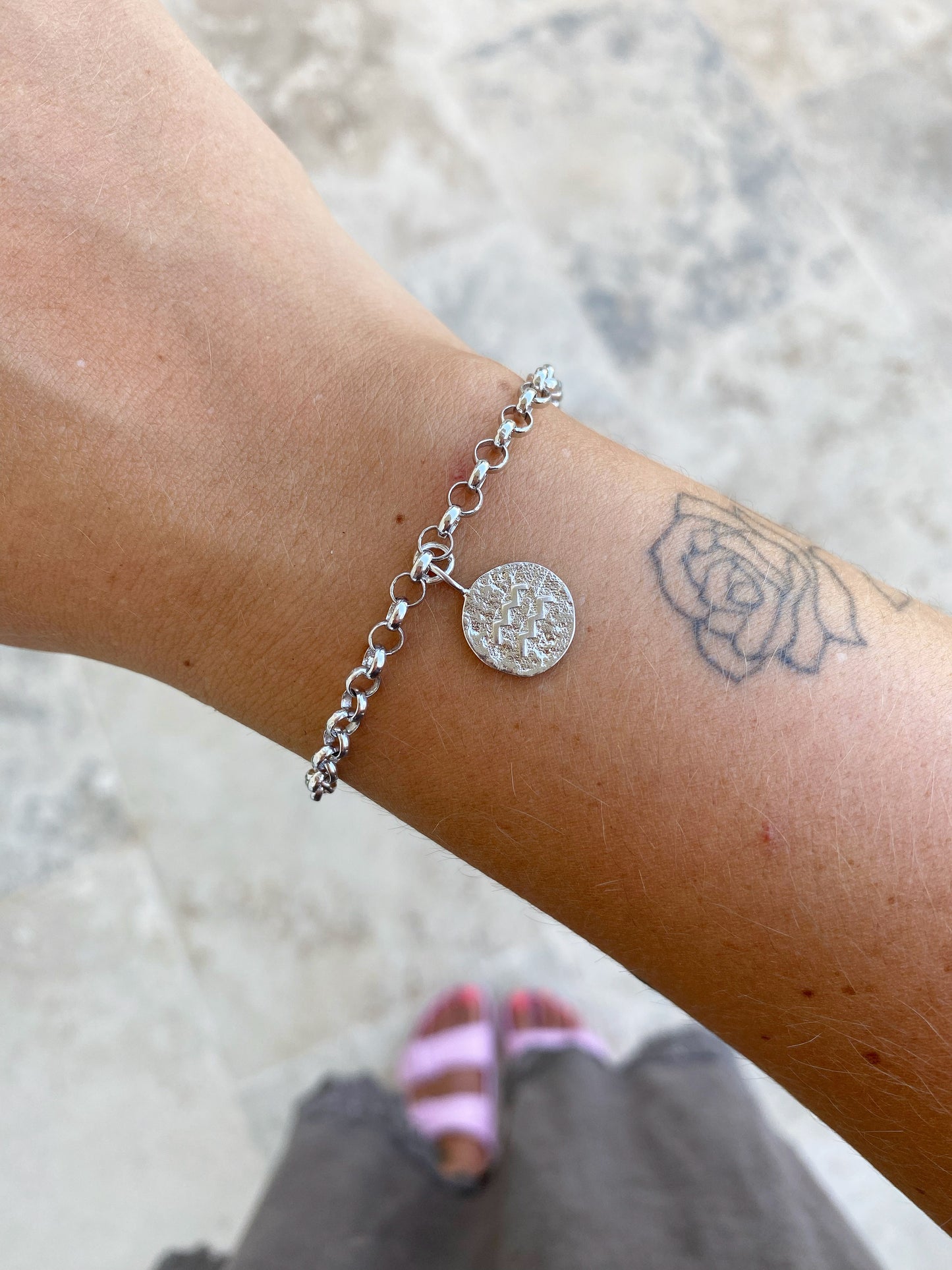 Bracelet Mailles signe astro