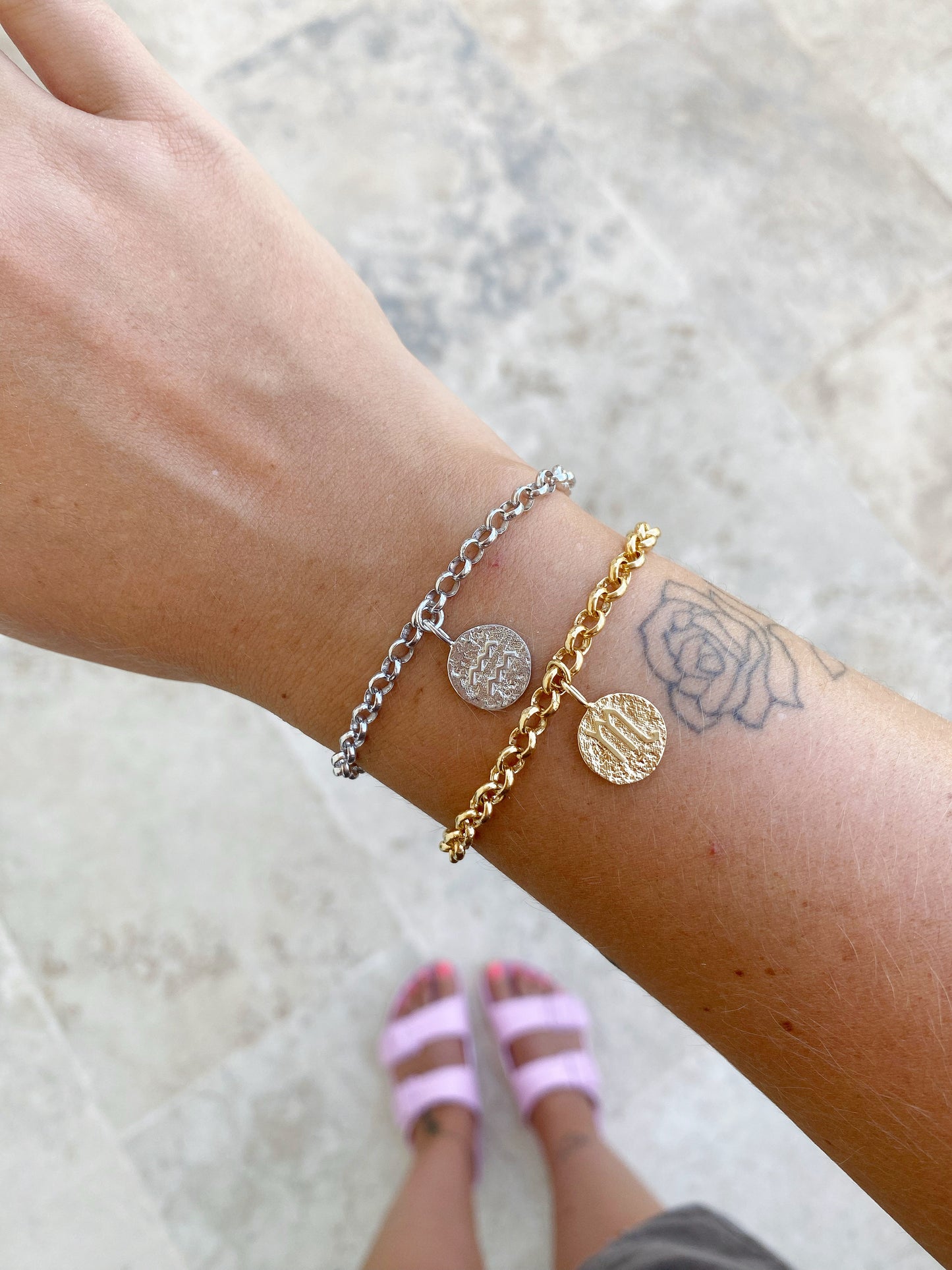 Bracelet Mailles signe astro