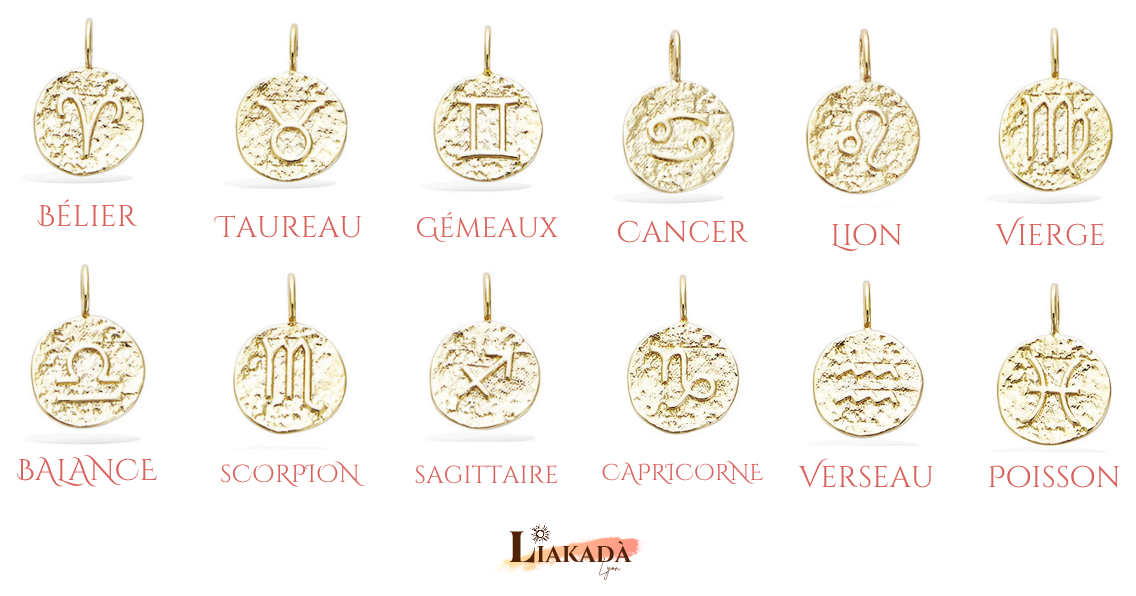 Collier Signe Astrologique or