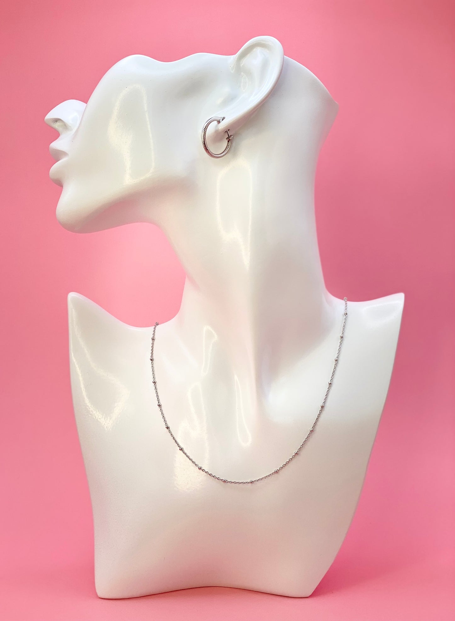 Collier Lettre argent