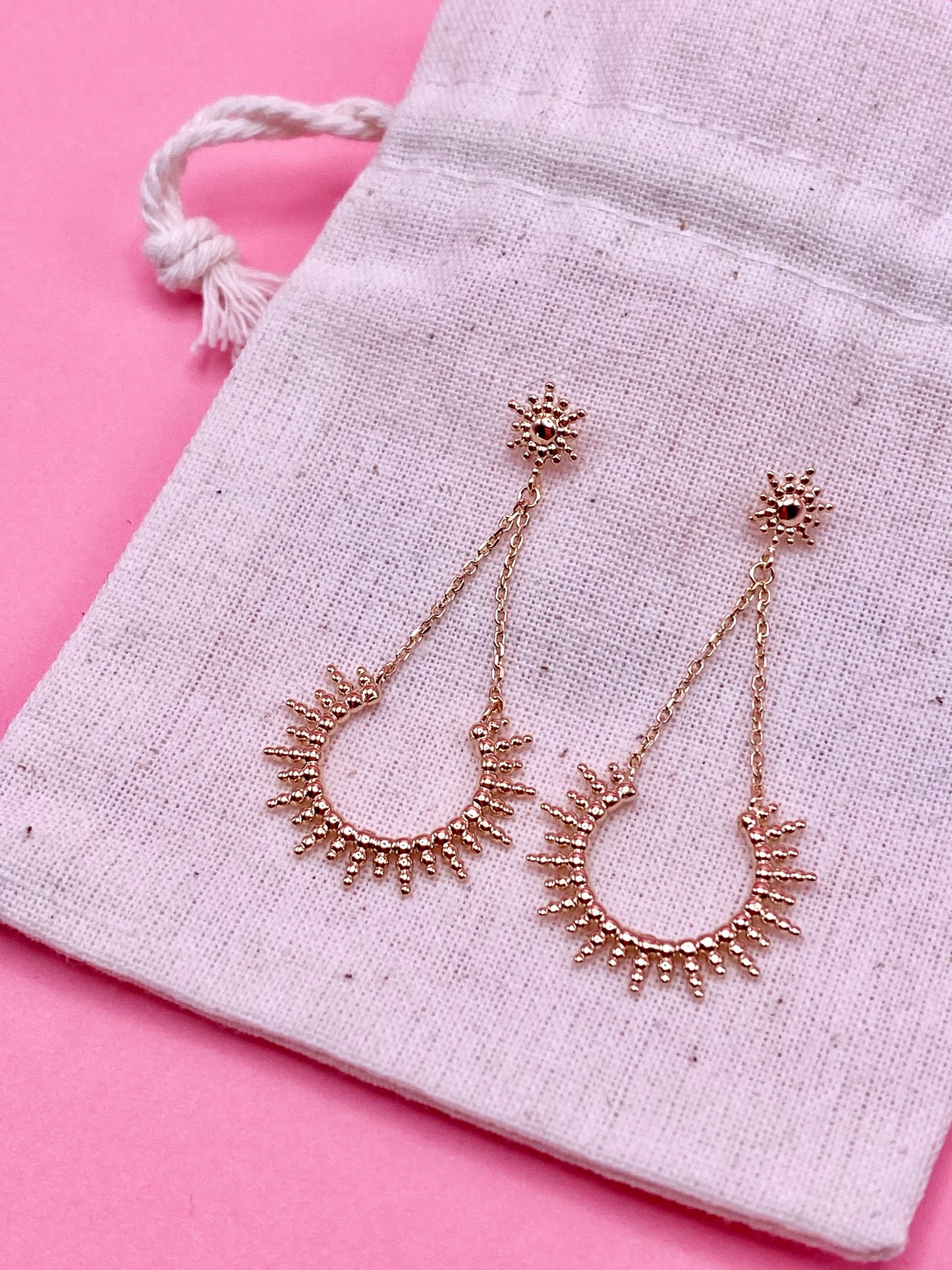 Boucles d'oreilles Capri Pendantes