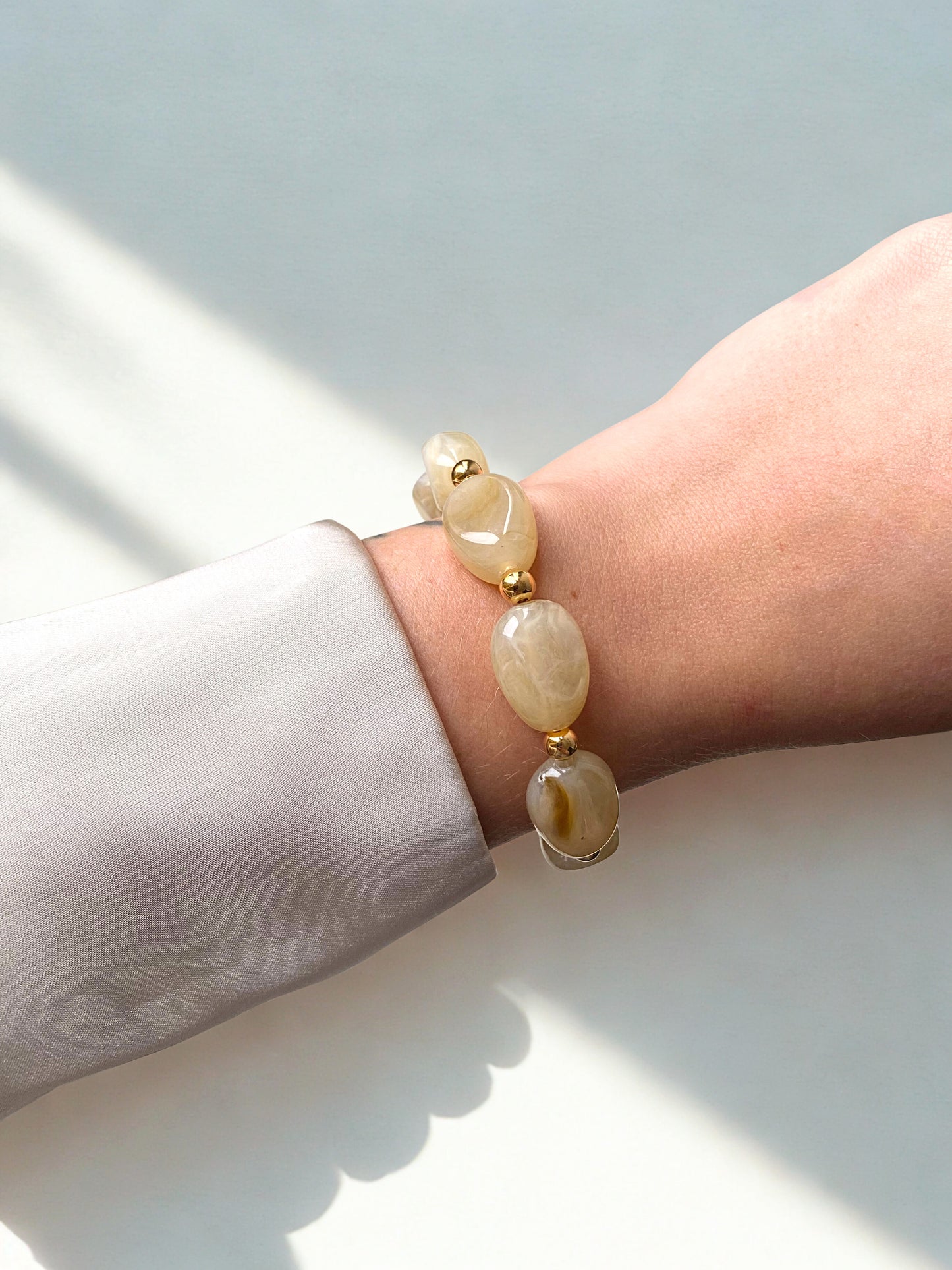 Bracelet Oscar Beige