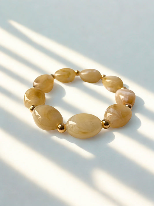 Bracelet Oscar Beige