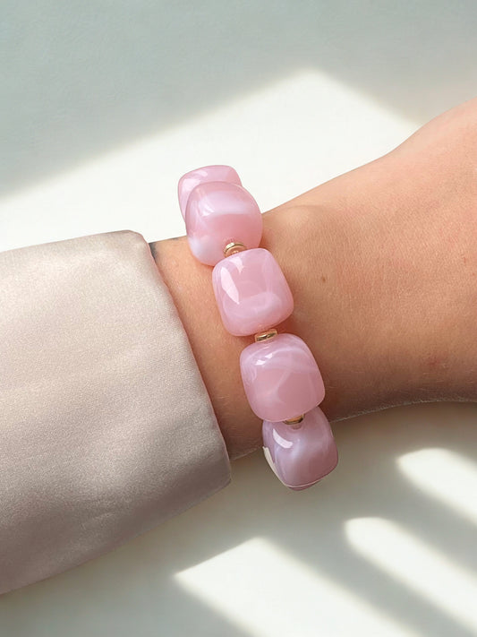 Bracelet Agathe Rose