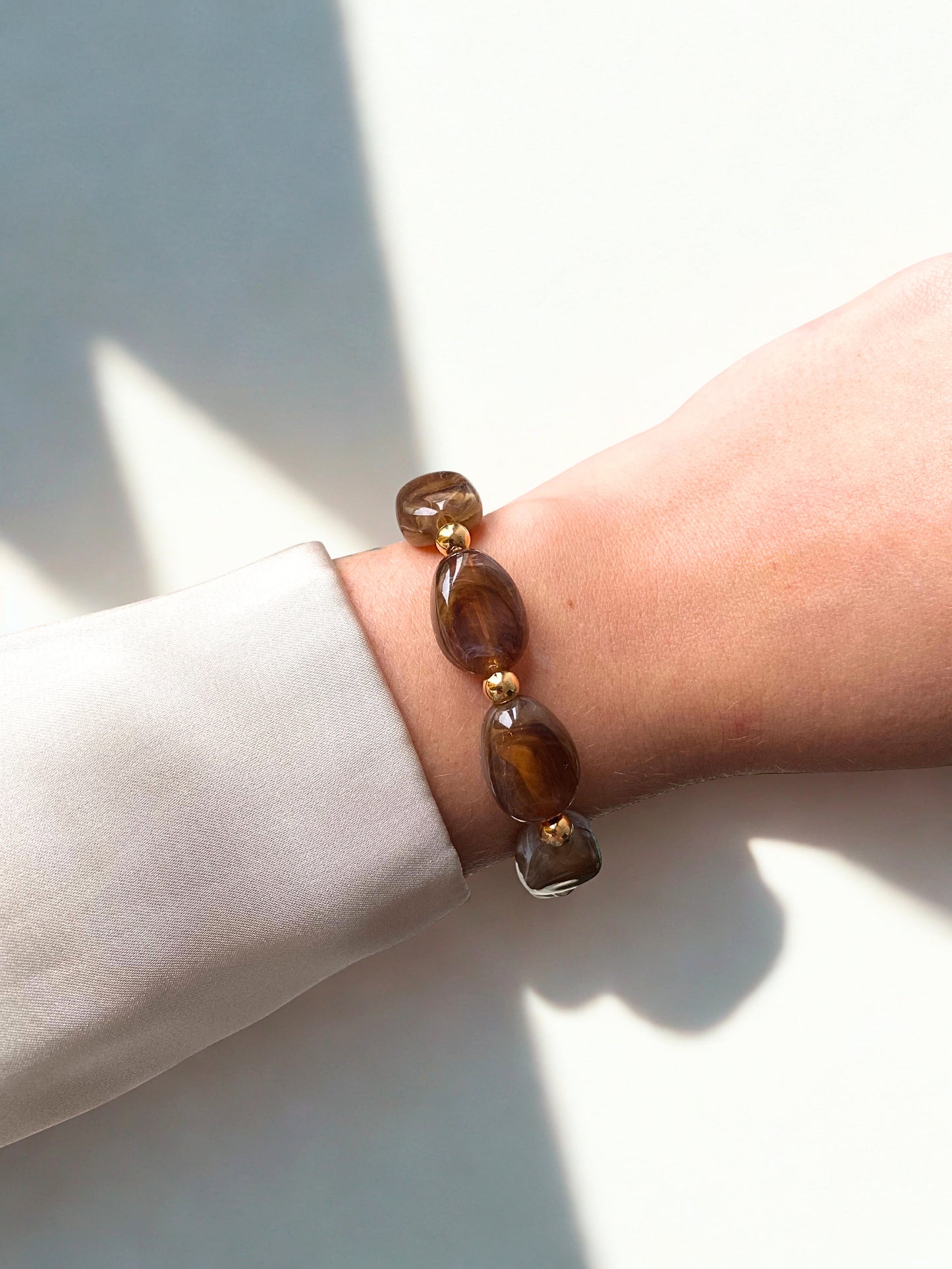 Bracelet Oscar Marron