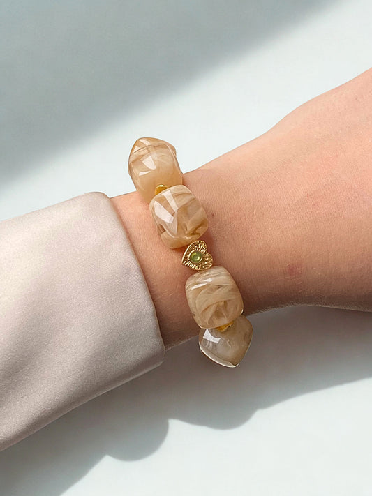 Bracelet Simone Camel