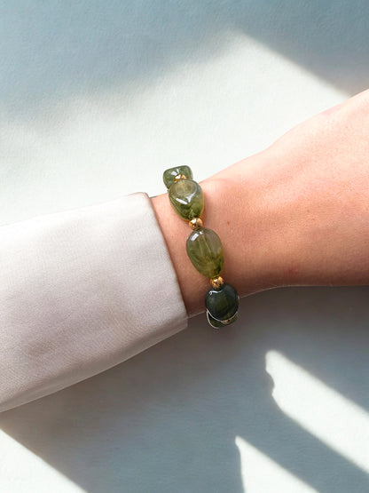 Bracelet Oscar Vert olive