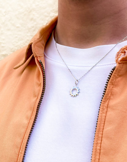 Collier Capri argent homme