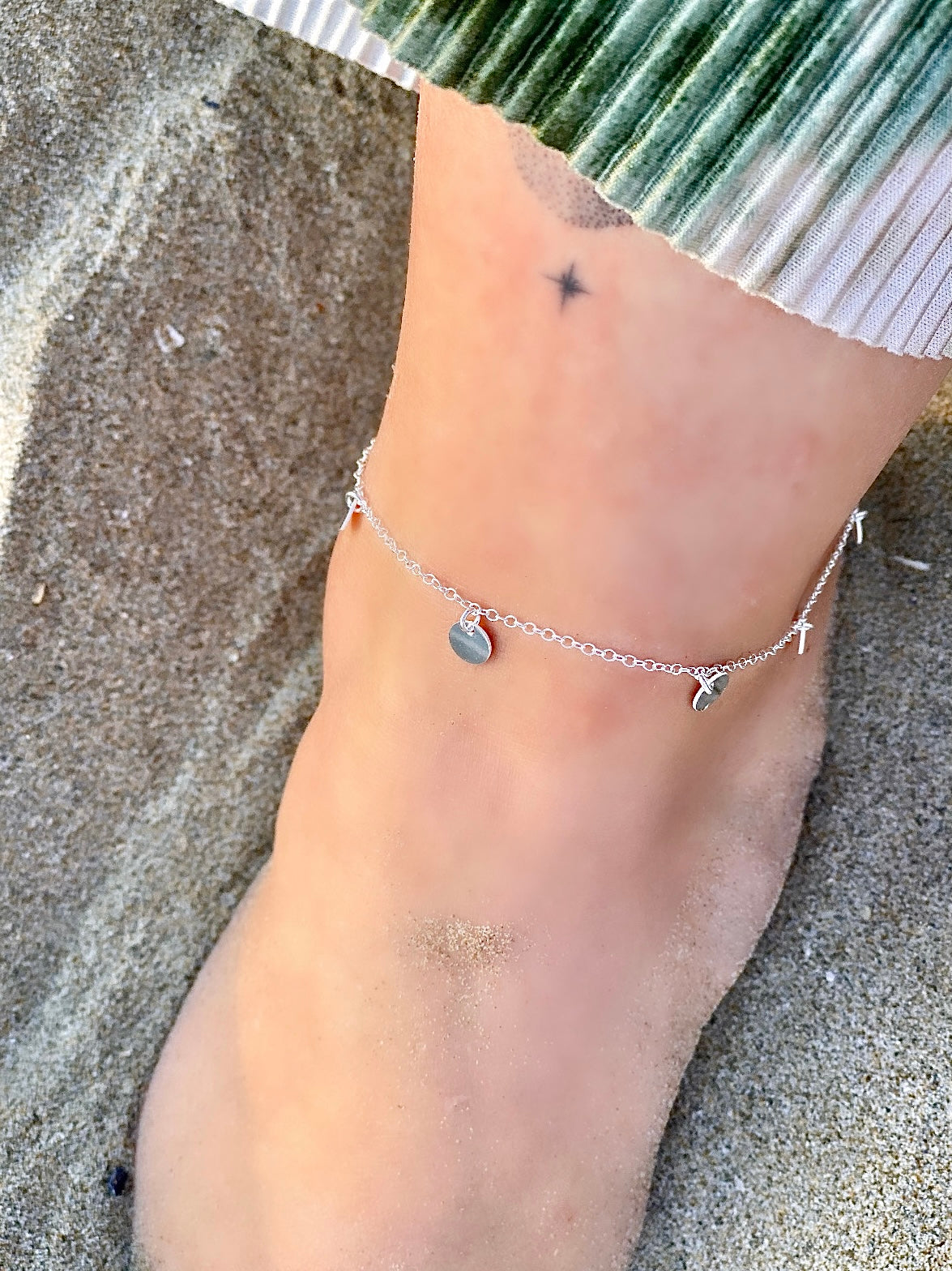 Bracelet de cheville Ciao Bella argent