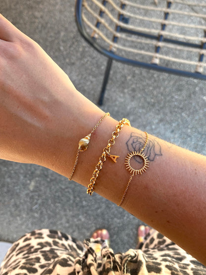 Bracelet Lettre or