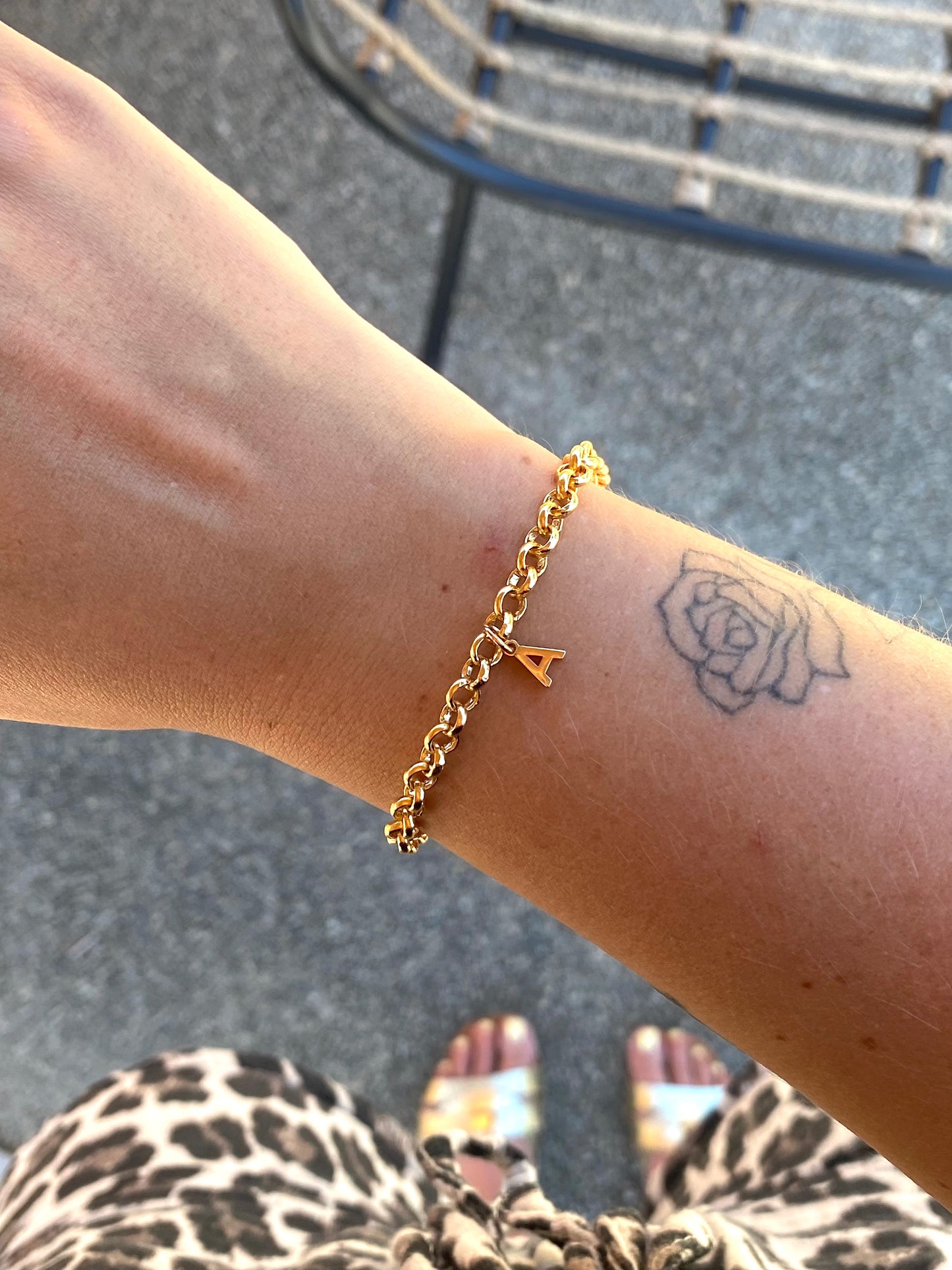Bracelet Lettre or