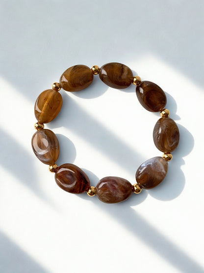 Bracelet Oscar Marron