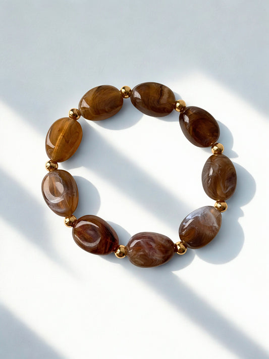 Bracelet Oscar Marron