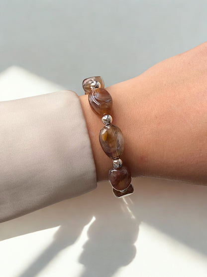 Bracelet Oscar Marron