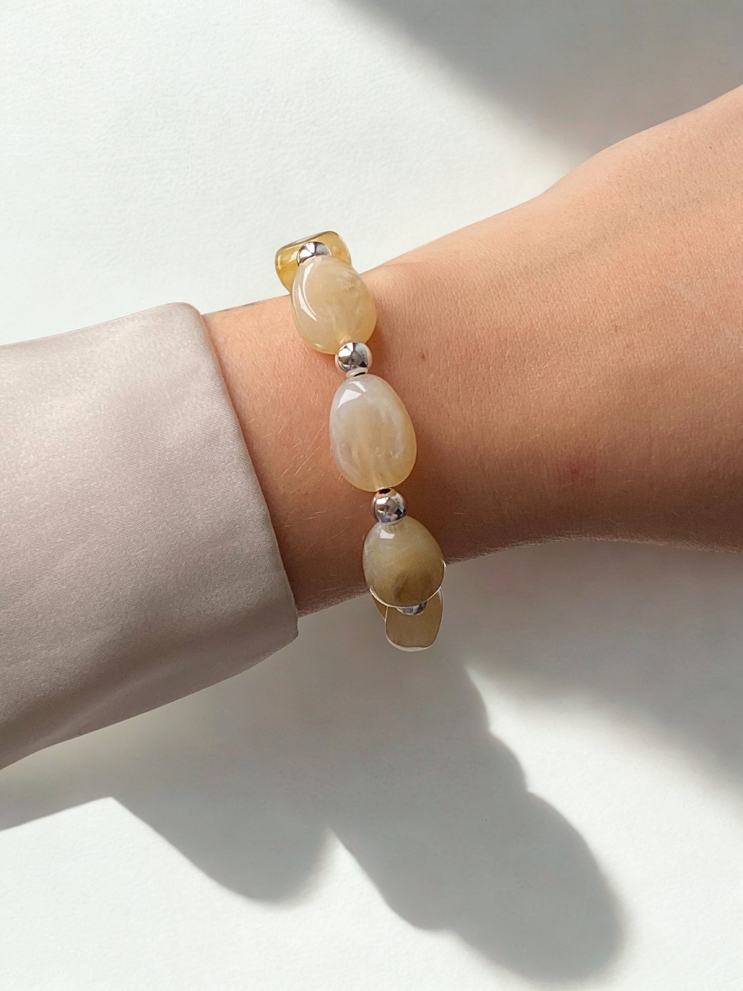 Bracelet Oscar Beige